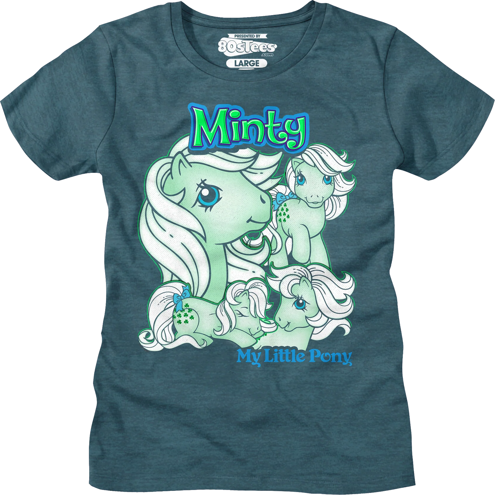 Womens Minty Collage My Little Pony Shirt - Image 7