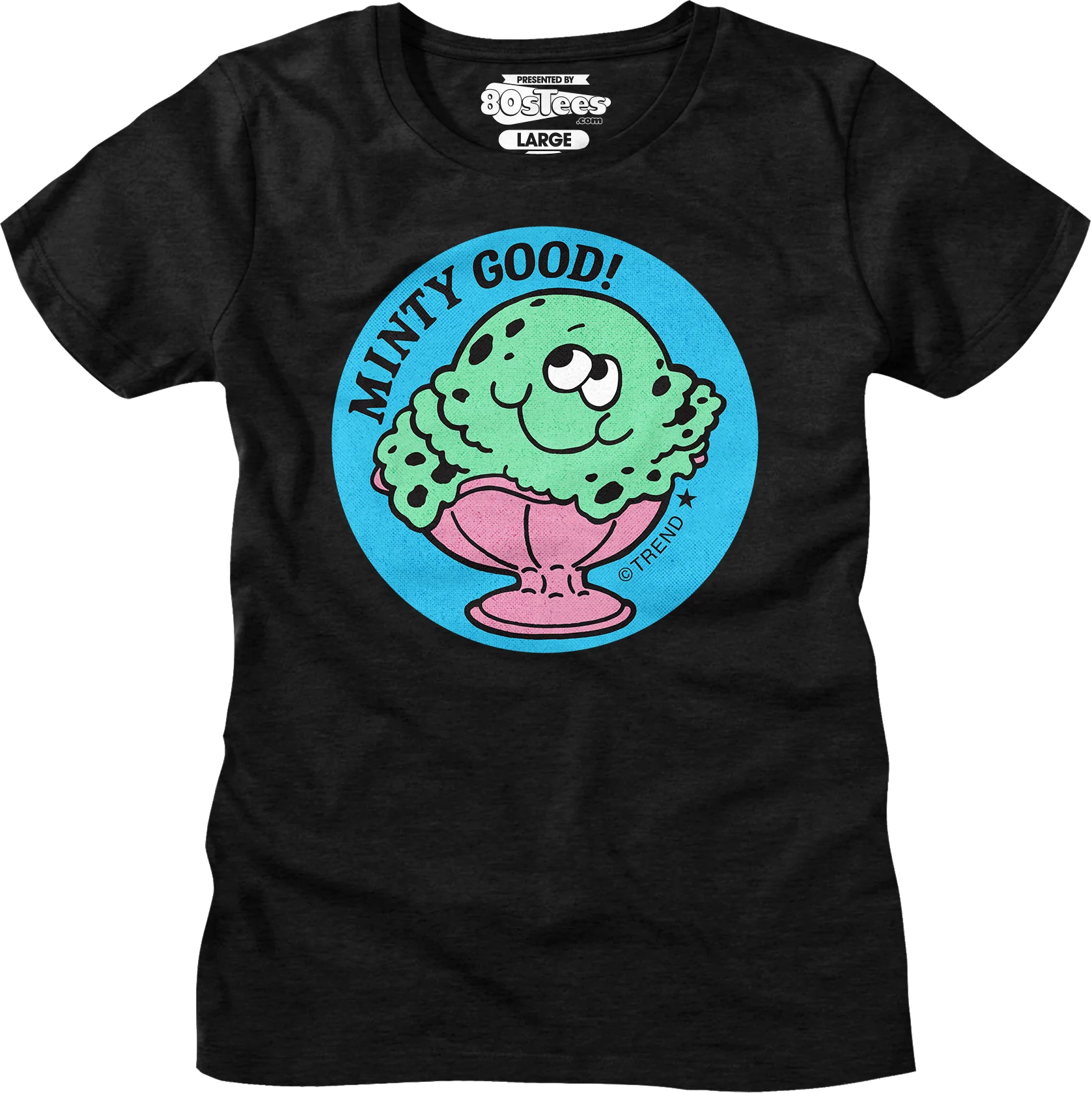 Womens Minty Good Mint Ice Cream Scratch N Sniff Shirt