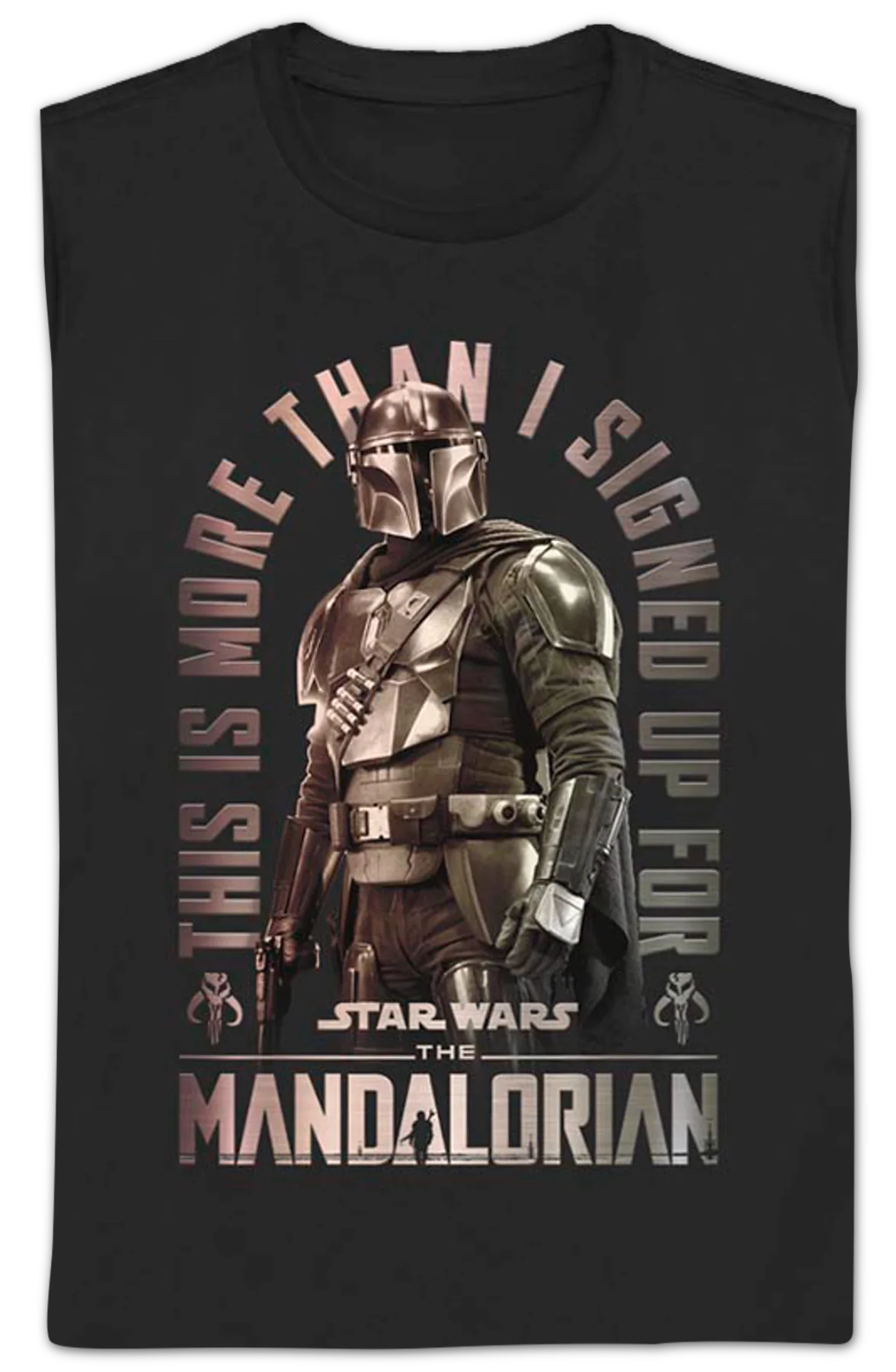 Womens More Than I Signed Up For The Mandalorian Star Wars Shirt - Image 2