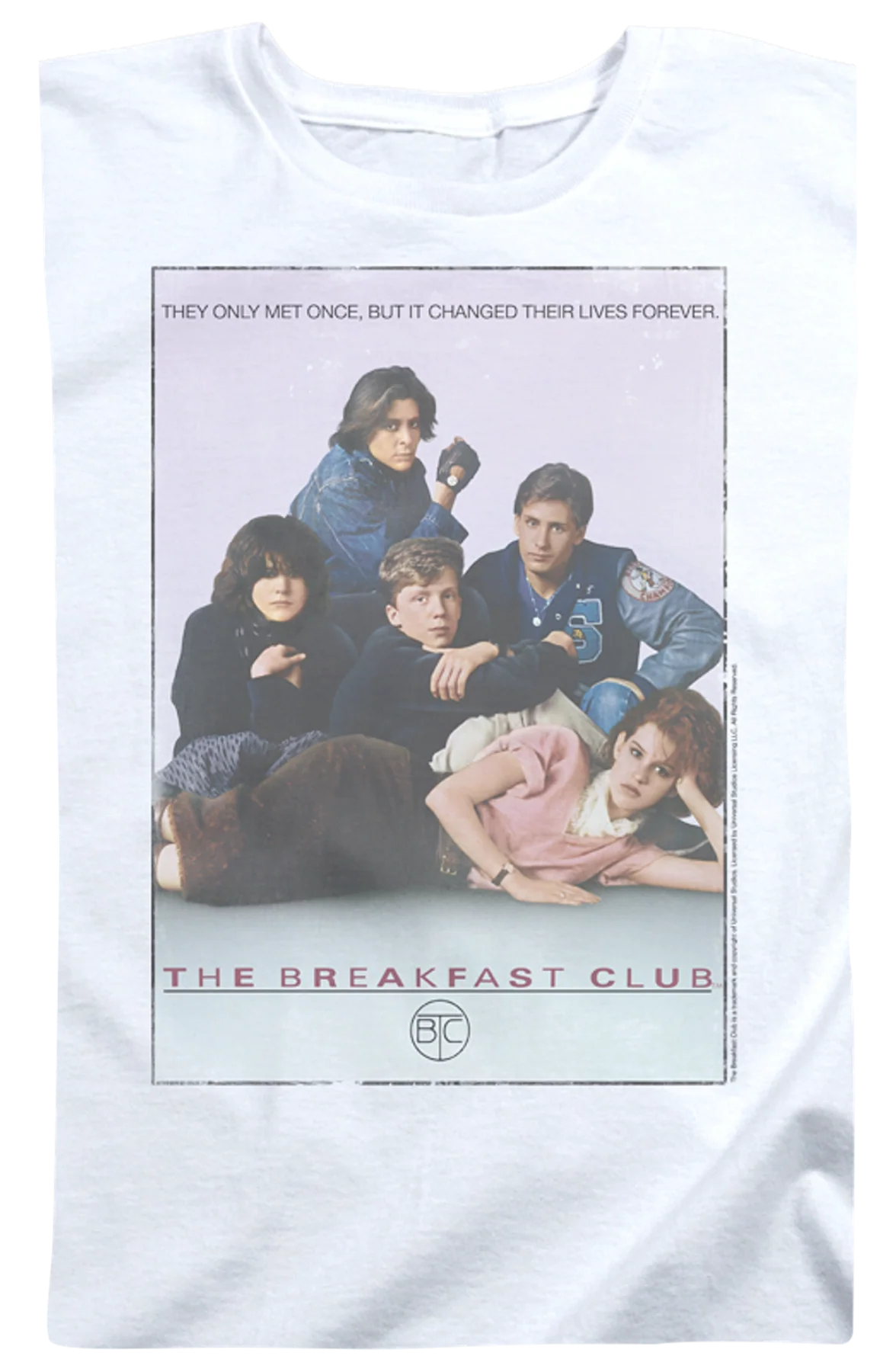 Womens Movie Poster Breakfast Club Shirt - Image 2