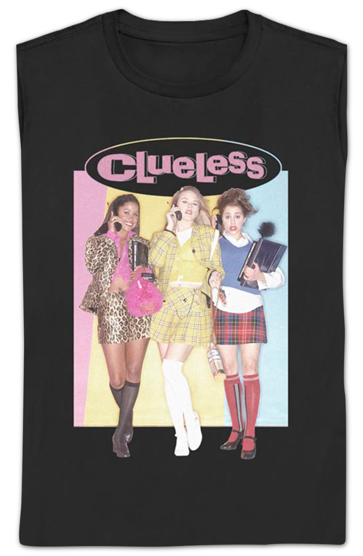 Womens Movie Poster Clueless Shirt - Image 2