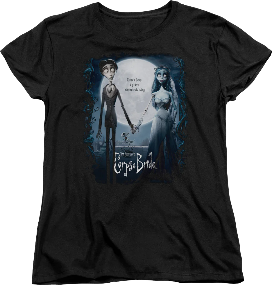 Womens Movie Poster Corpse Bride Shirt