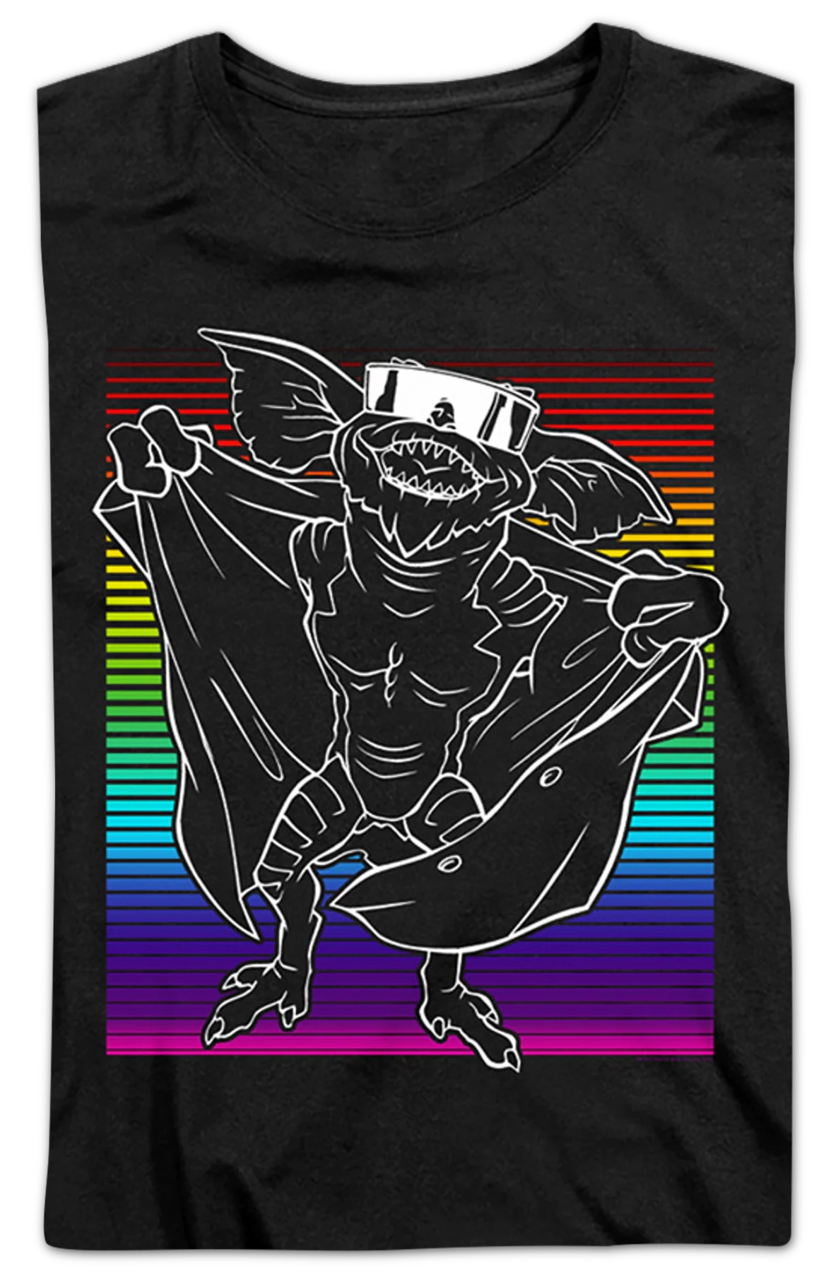 Womens Neon Flasher Gremlins Shirt - Image 2