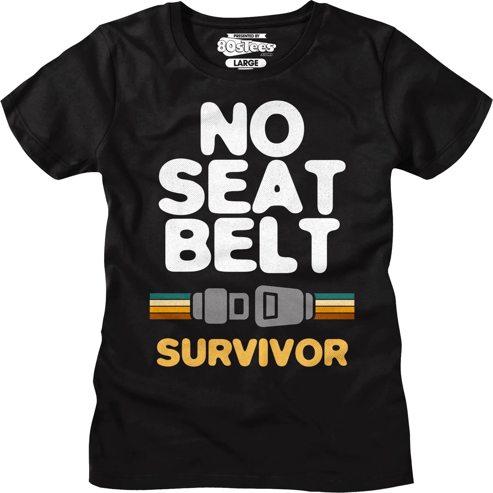 Womens No Seat Belt Survivor Shirt - Image 6
