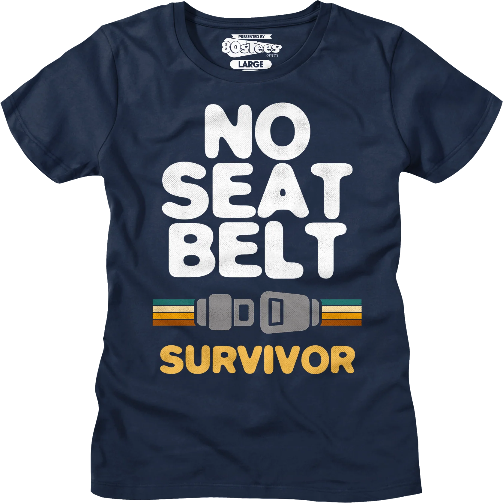 Womens No Seat Belt Survivor Shirt - Image 8