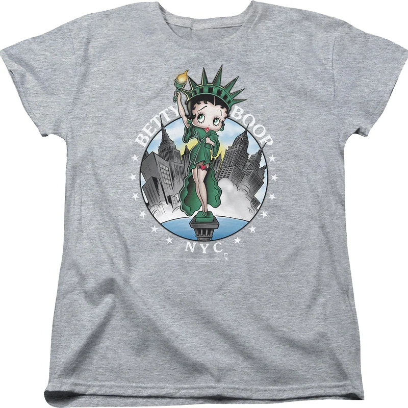 Womens NYC Betty Boop Shirt