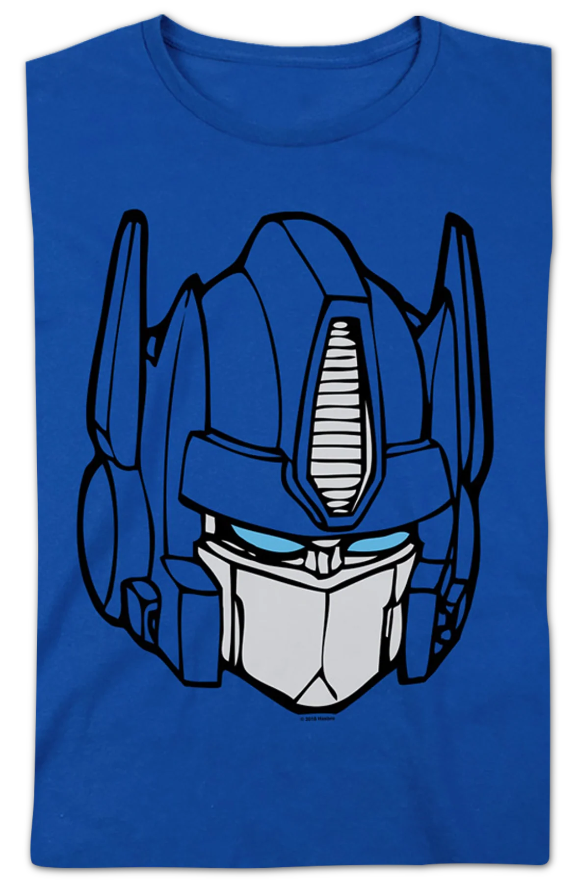 Womens Optimus Prime Head Shot Transformers Shirt - Image 2