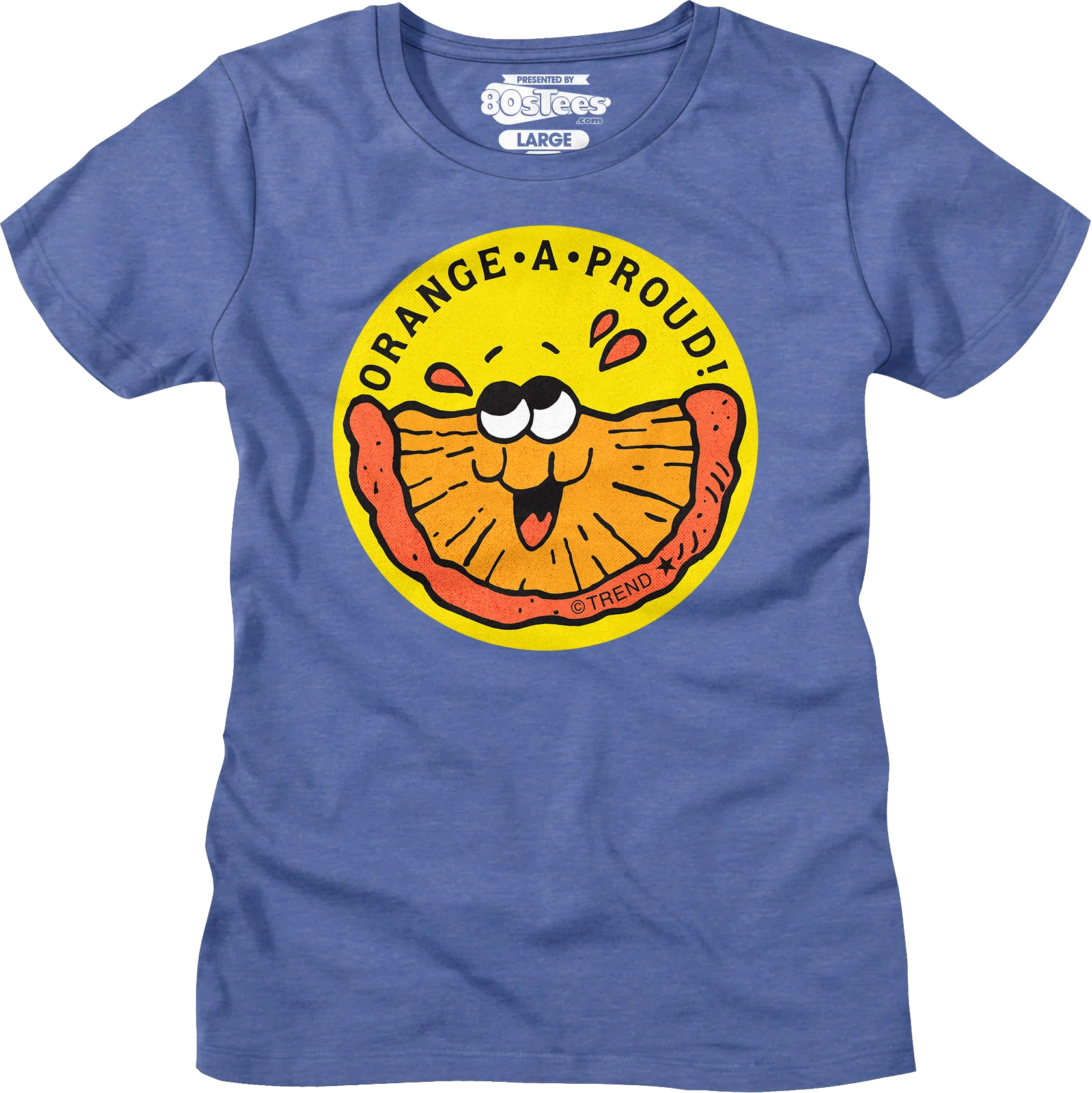 Womens Orange-A-Proud Scratch N Sniff Shirt