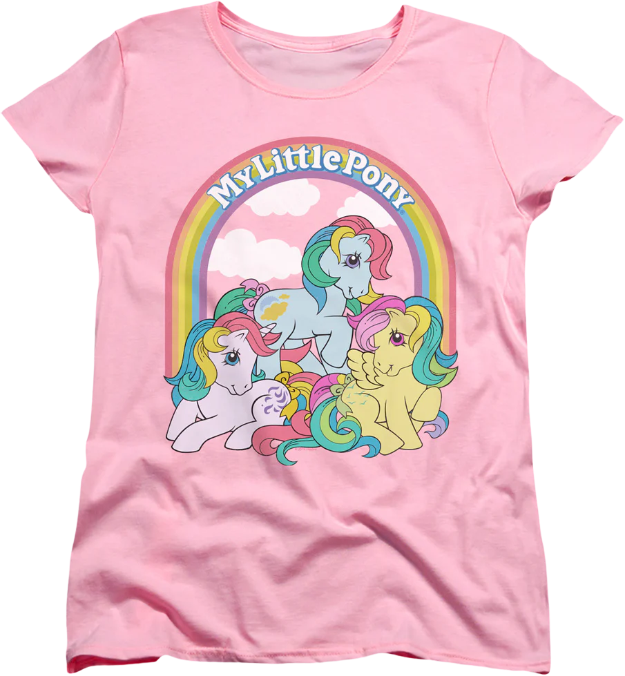 Womens Pink My Little Pony Shirt