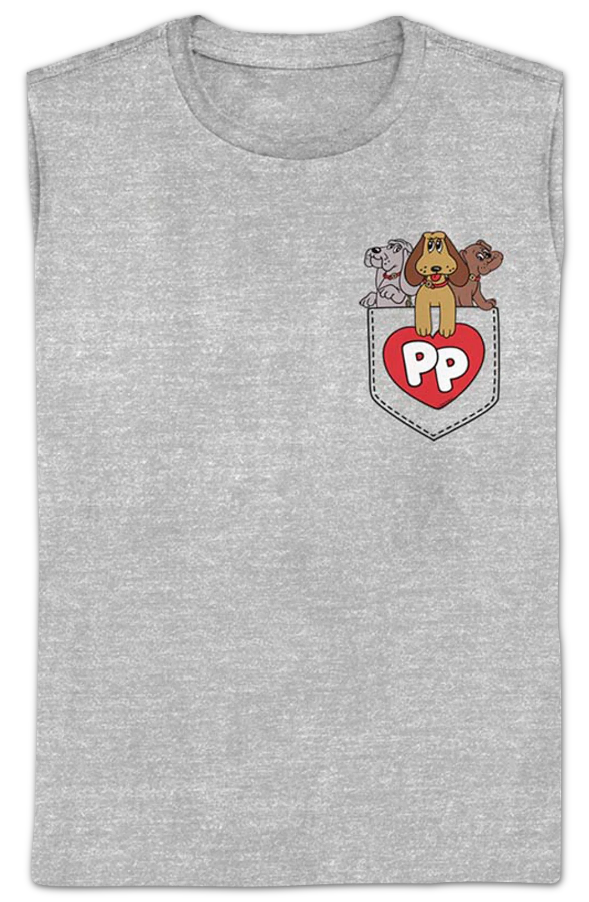 Womens Pocket Logo Pound Puppies Shirt - Image 2
