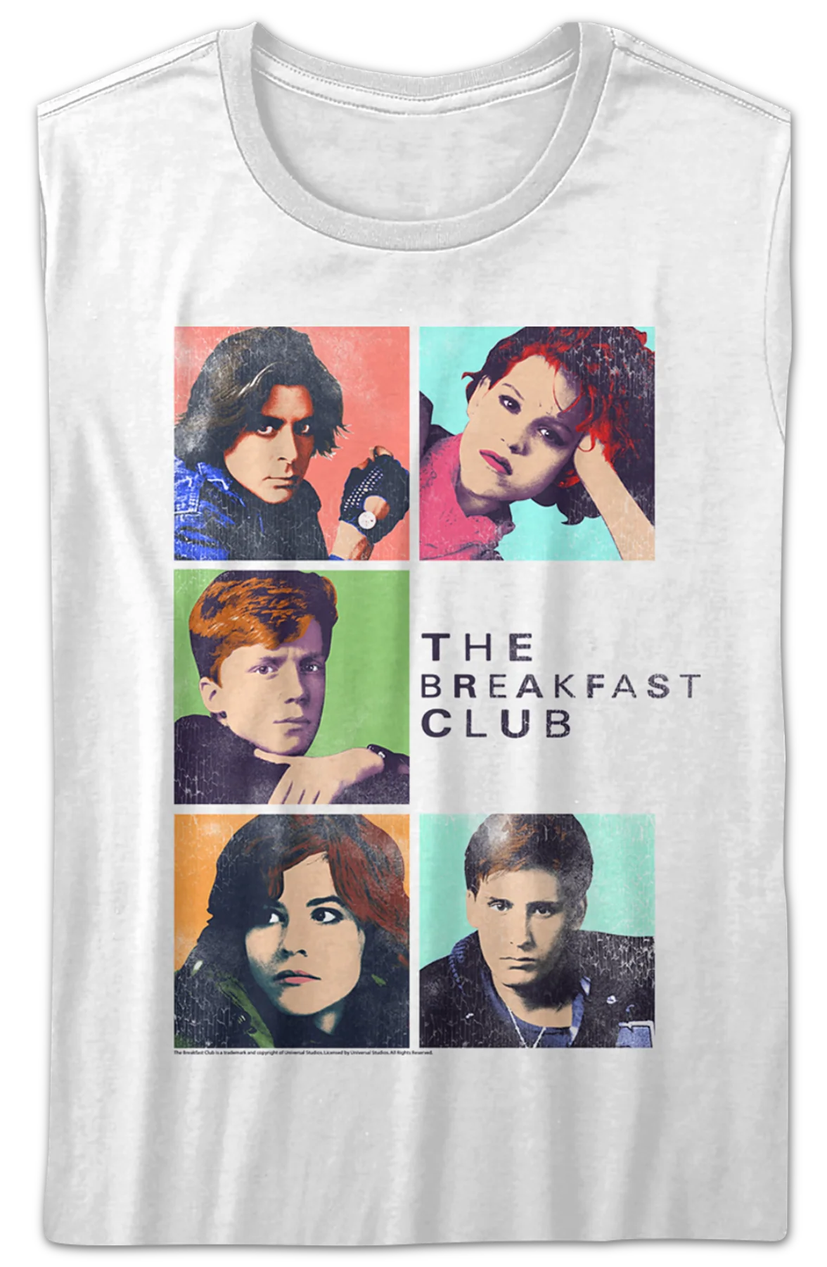 Womens Pop Art Breakfast Club Shirt - Image 2