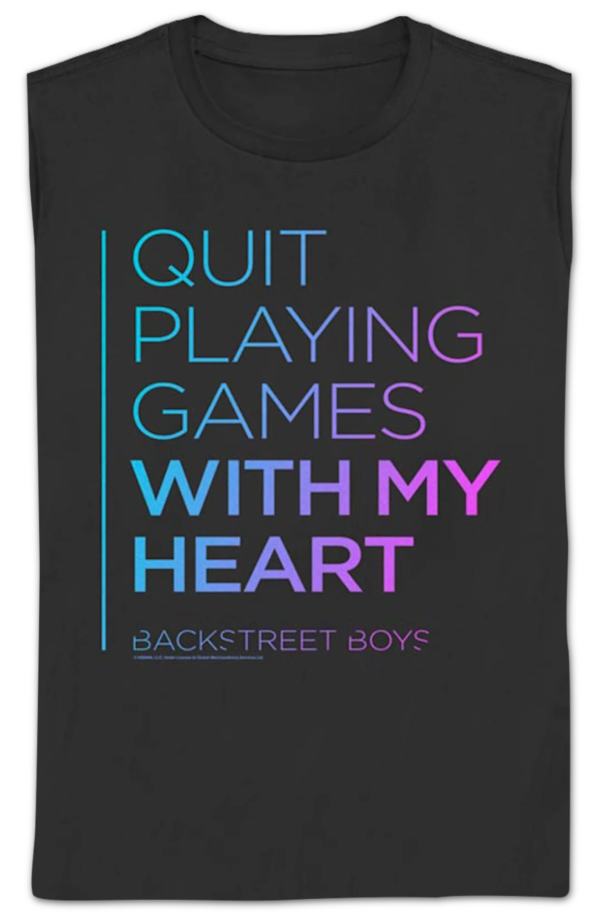 Womens Quit Playing Games With My Heart Backstreet Boys Shirt - Image 2