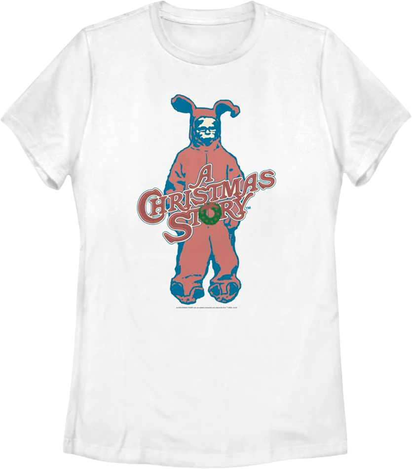 Womens Ralphie's Pink Nightmare Christmas Story Shirt