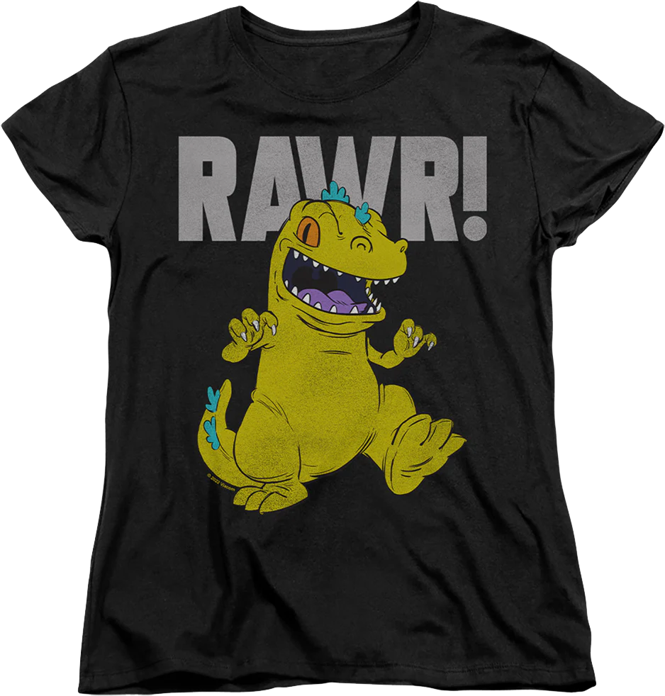 Womens Rawr Reptar Rugrats Shirt