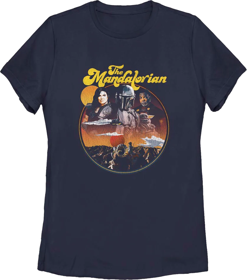 Womens Razor Crest Crew The Mandalorian Star Wars Shirt