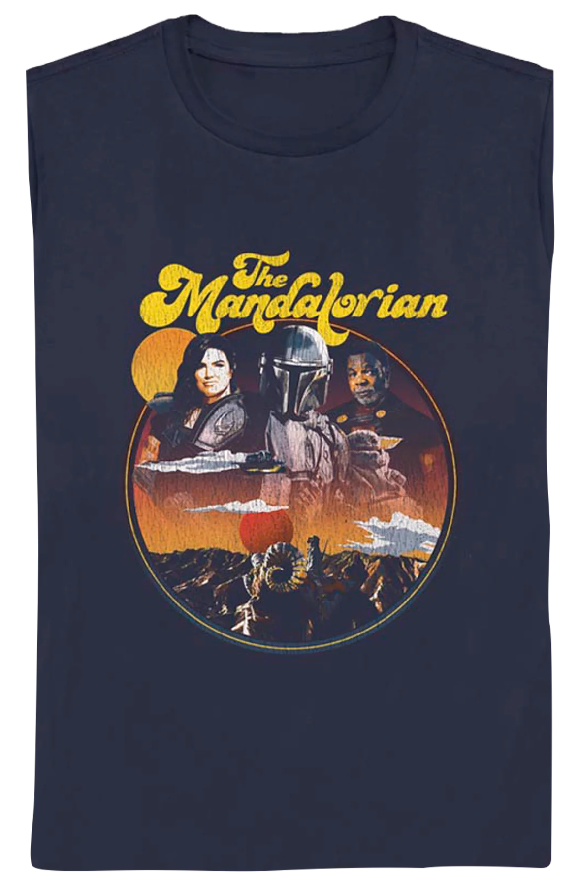Womens Razor Crest Crew The Mandalorian Star Wars Shirt - Image 2