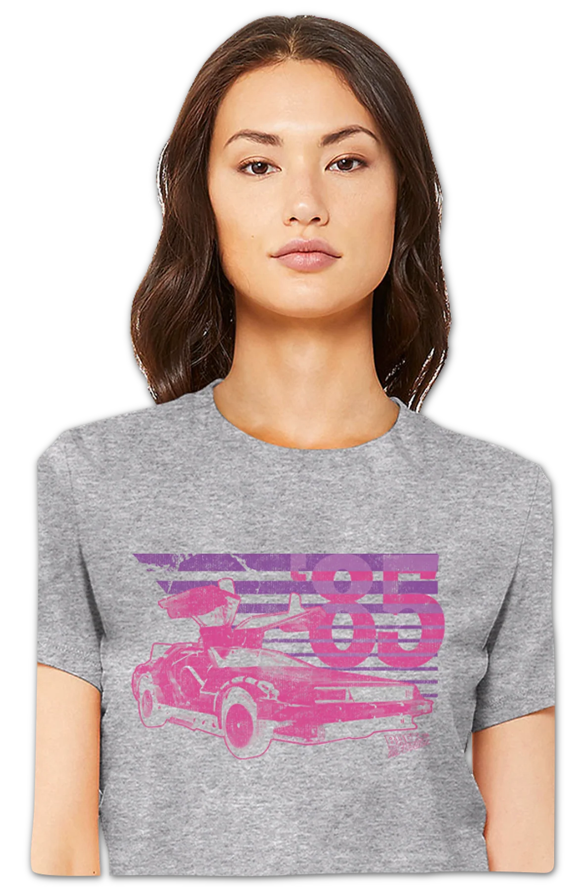 Womens Retro '85 Back To The Future Shirt - Image 2