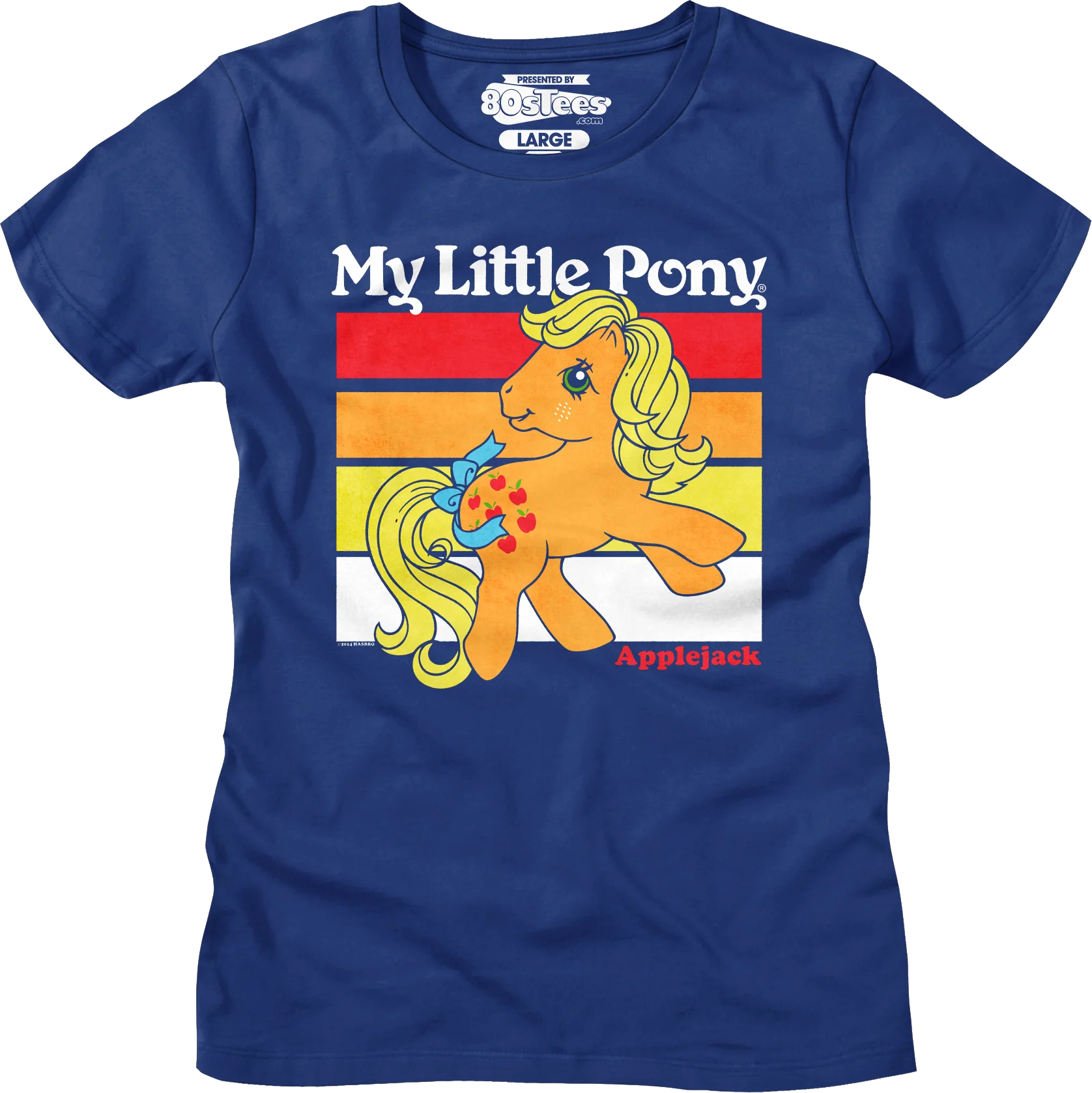 Womens Retro Applejack My Little Pony Shirt - Image 5