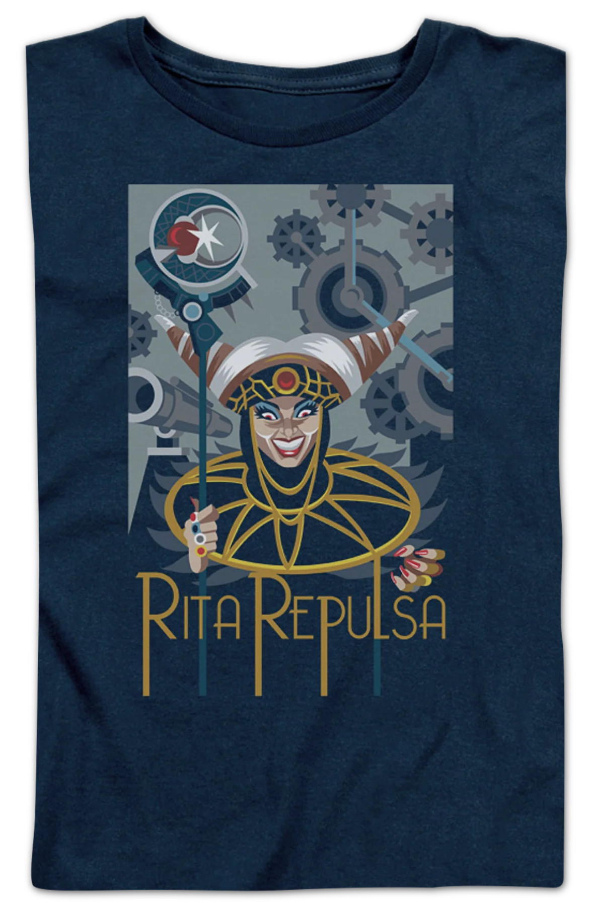 Womens Rita Repulsa Mighty Morphin Power Rangers Shirt - Image 2