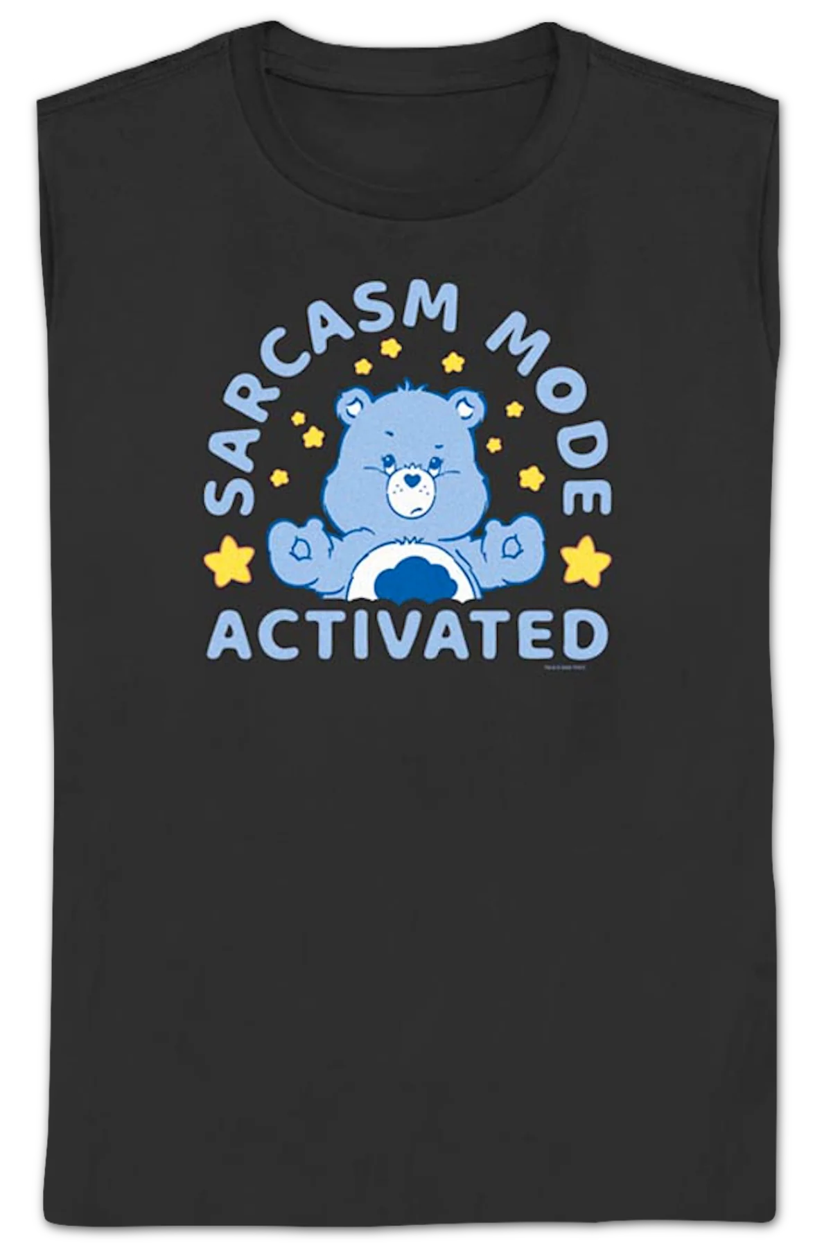 Womens Sarcasm Mode Activated Care Bears Shirt - Image 2