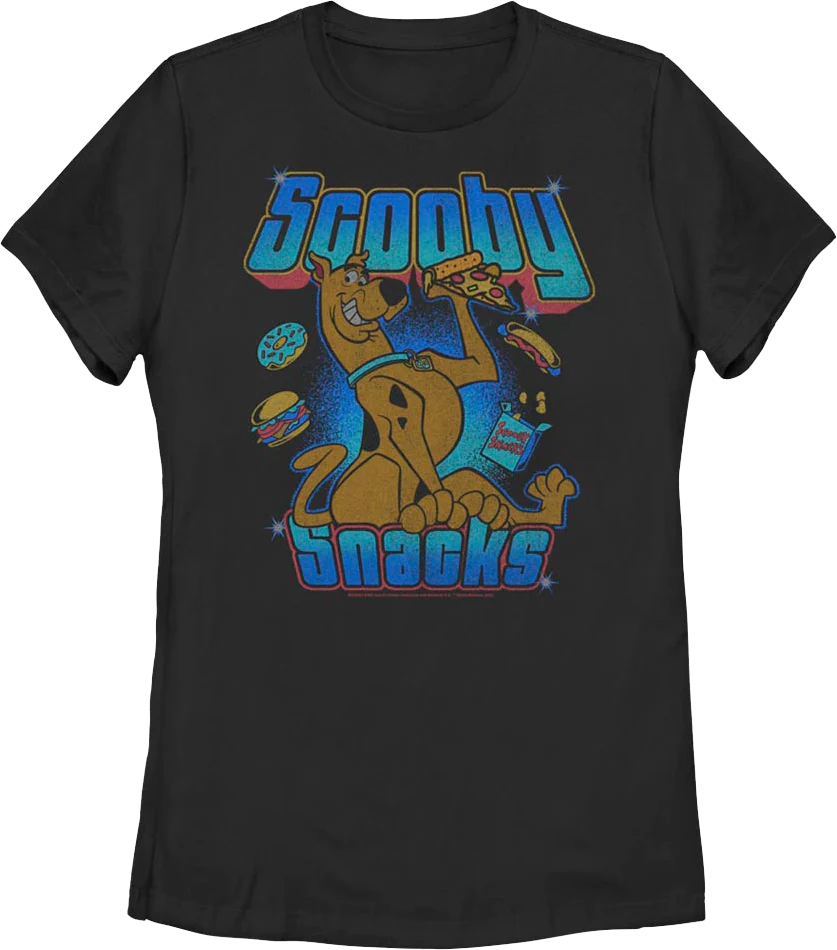 Womens Scooby Snacks Scooby-Doo Shirt