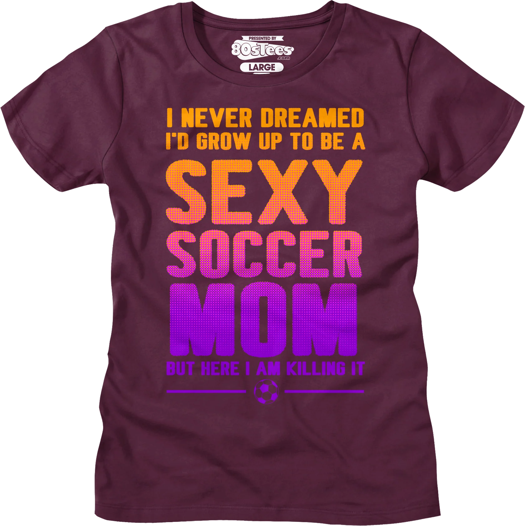 Womens Sexy Soccer Mom Shirt - Image 2