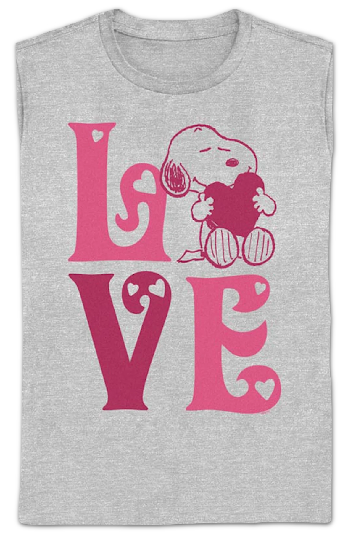 Womens Snoopy Puppy Love Peanuts Shirt - Image 2