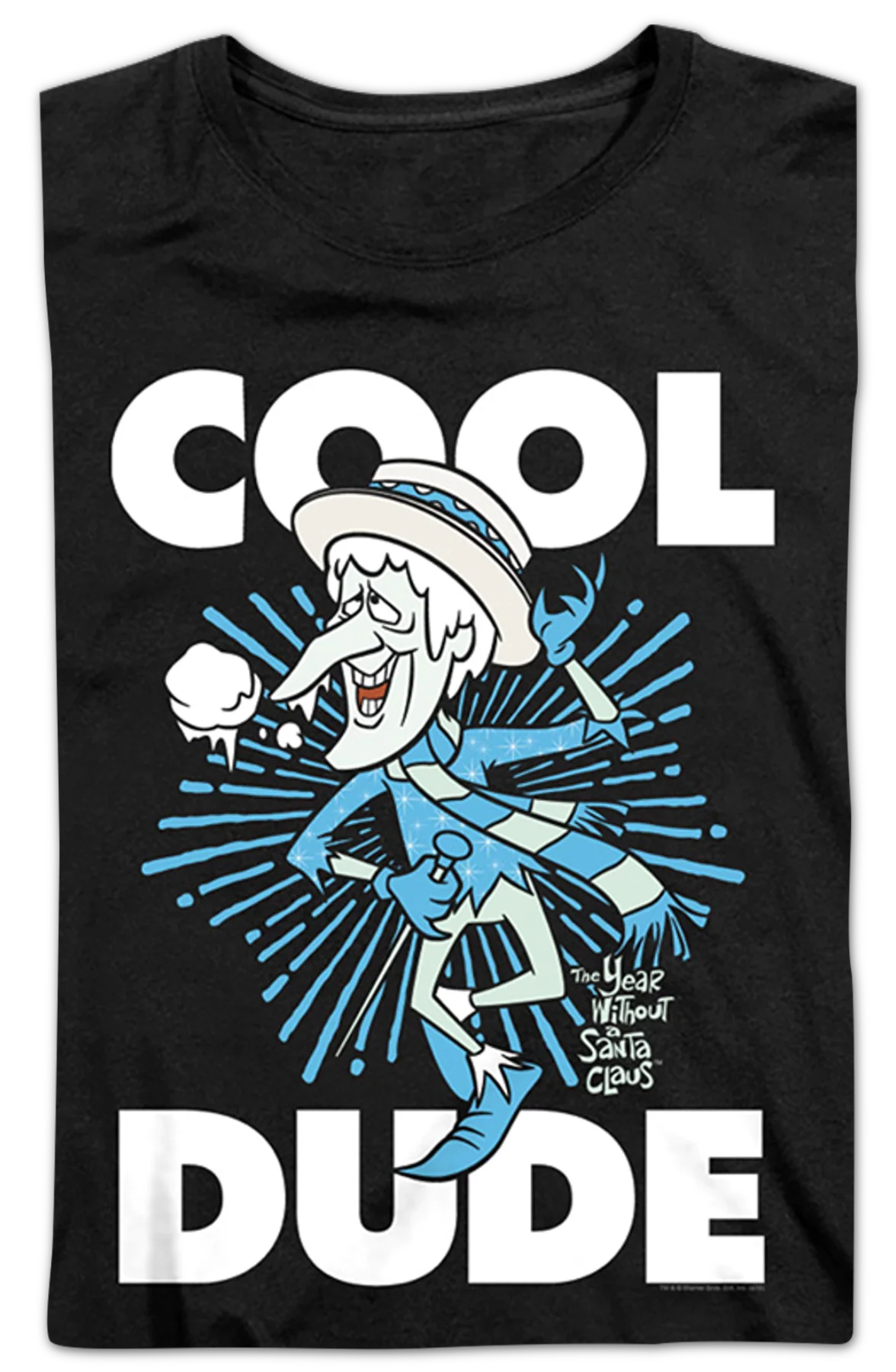 Womens Snow Miser Cool Dude The Year Without A Santa Claus Shirt - Image 2