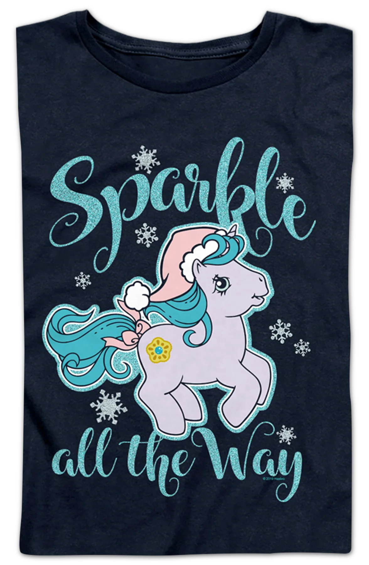 Womens Sparkle All The Way My Little Pony Shirt - Image 2