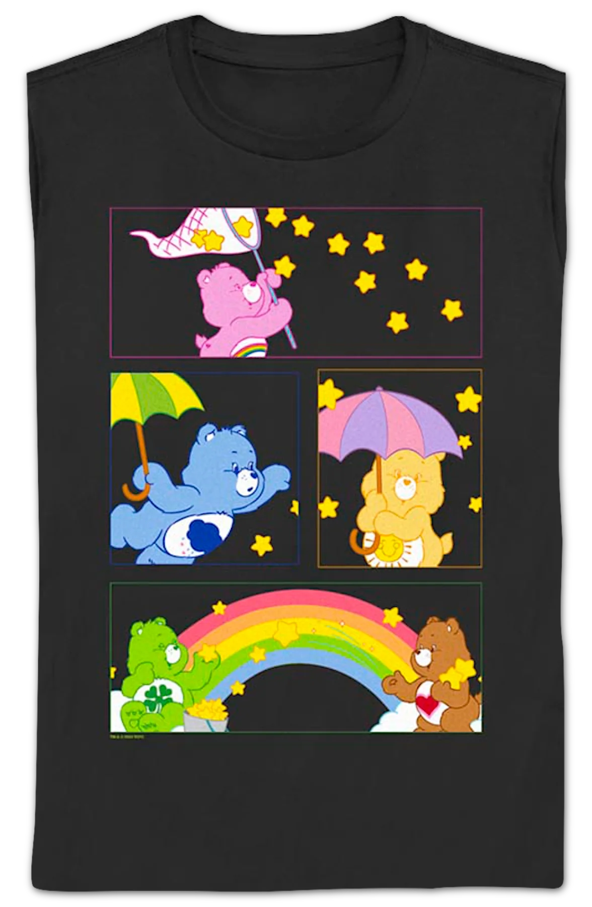 Womens Star Panels Care Bears Shirt - Image 2