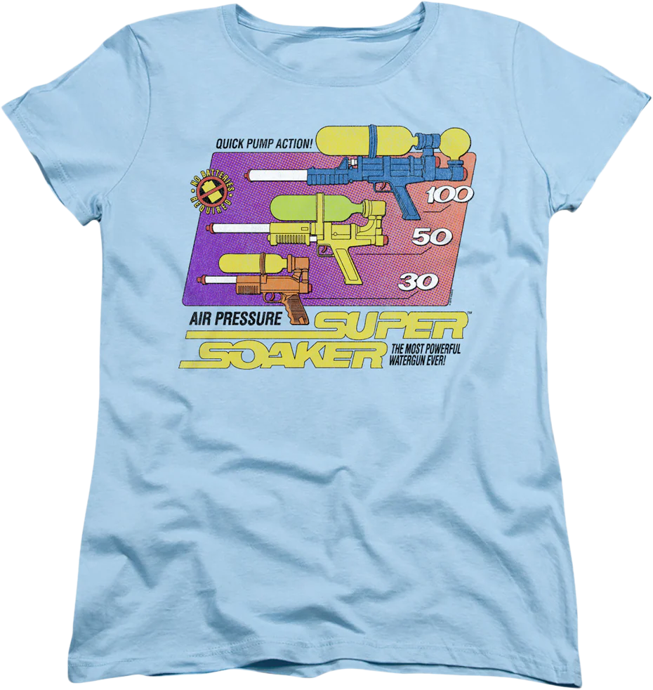 Womens Super Soaker Shirt