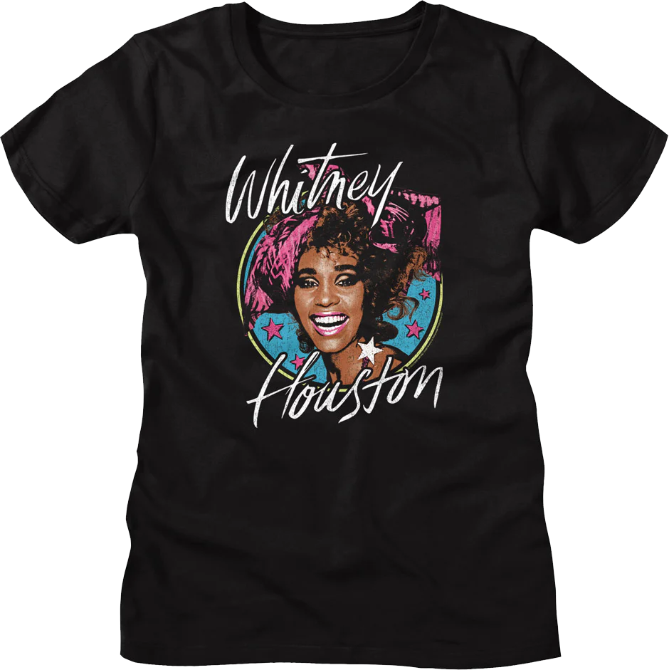 Womens Superstar Whitney Houston Shirt