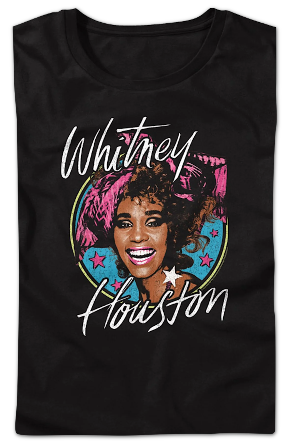 Womens Superstar Whitney Houston Shirt - Image 2