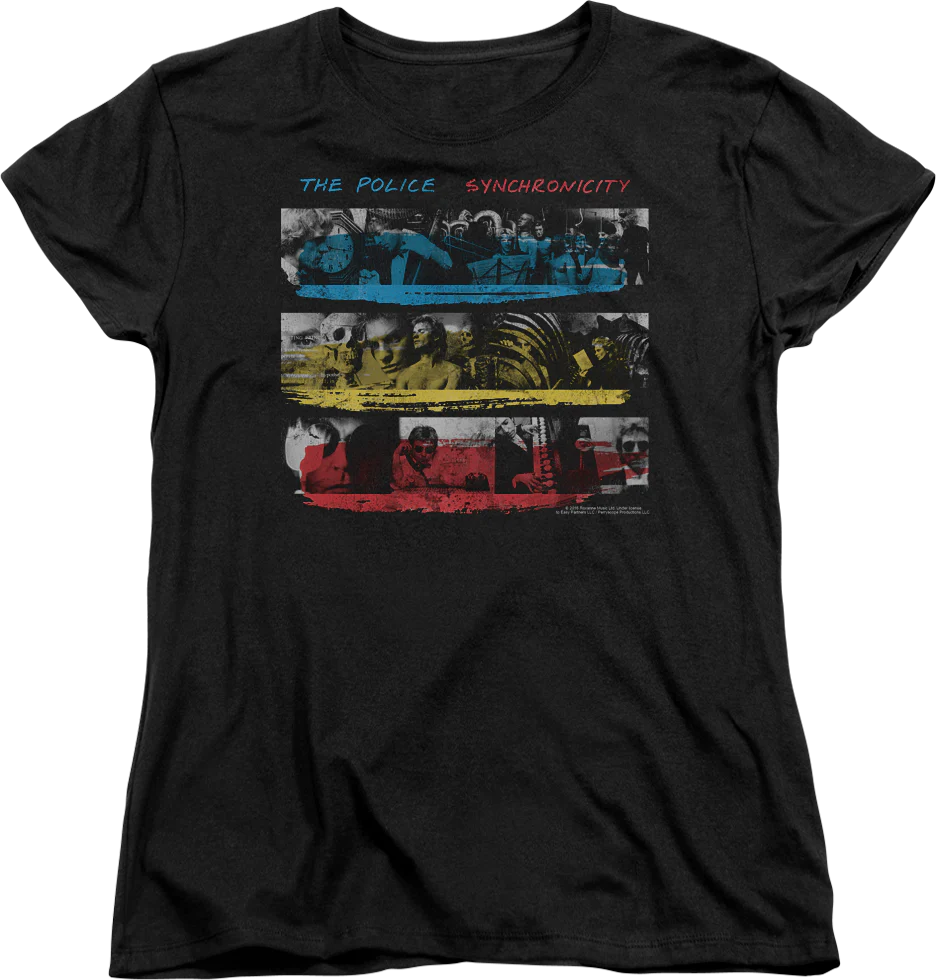 Womens Synchronicity The Police Shirt