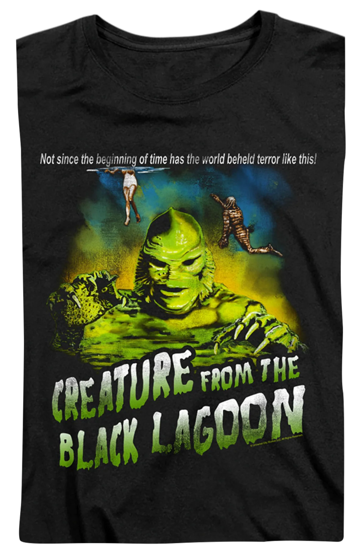 Womens Tagline Creature From The Black Lagoon Shirt - Image 2