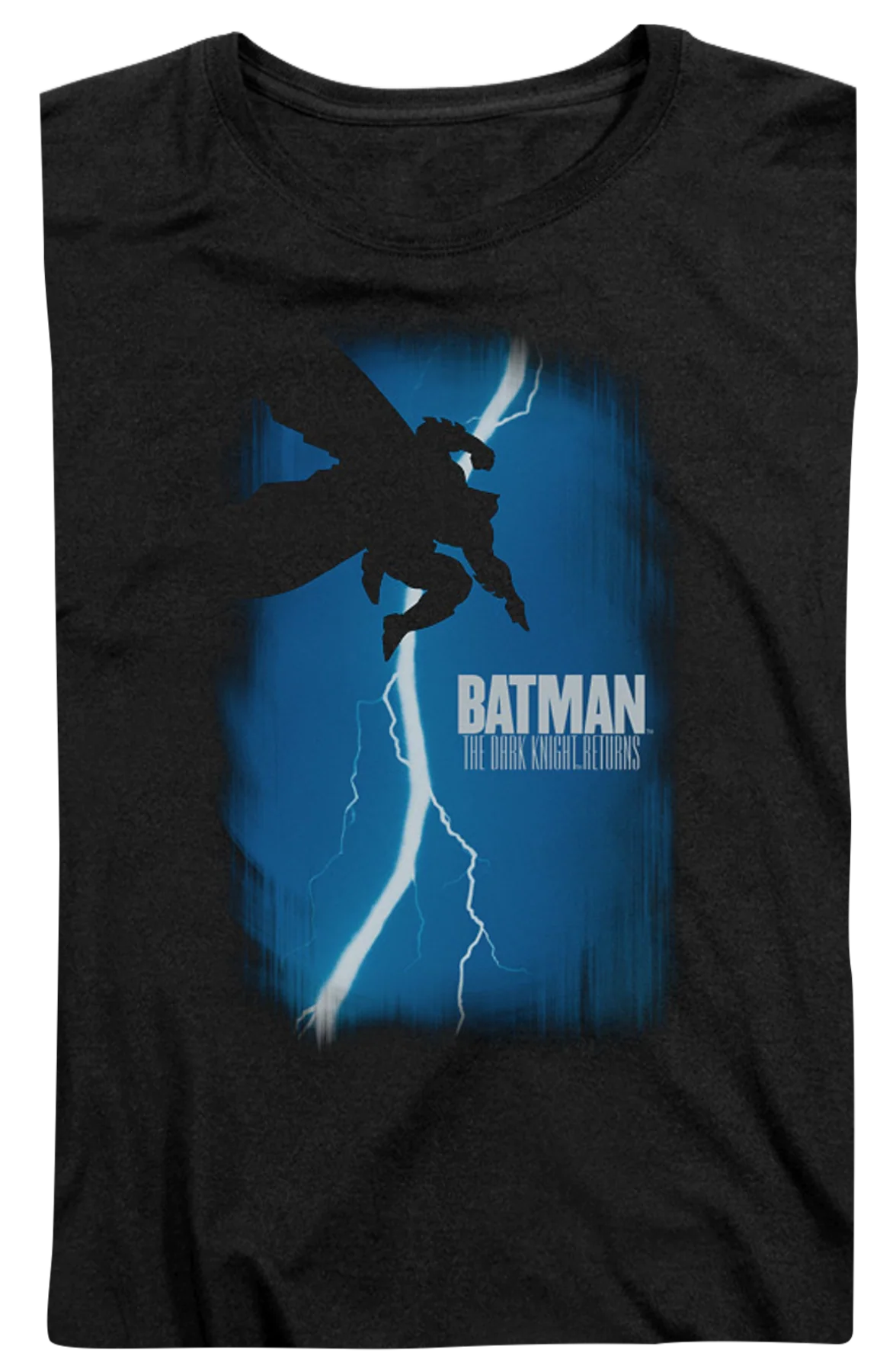 Womens The Dark Knight Returns Comic Book Cover Batman Shirt - Image 2