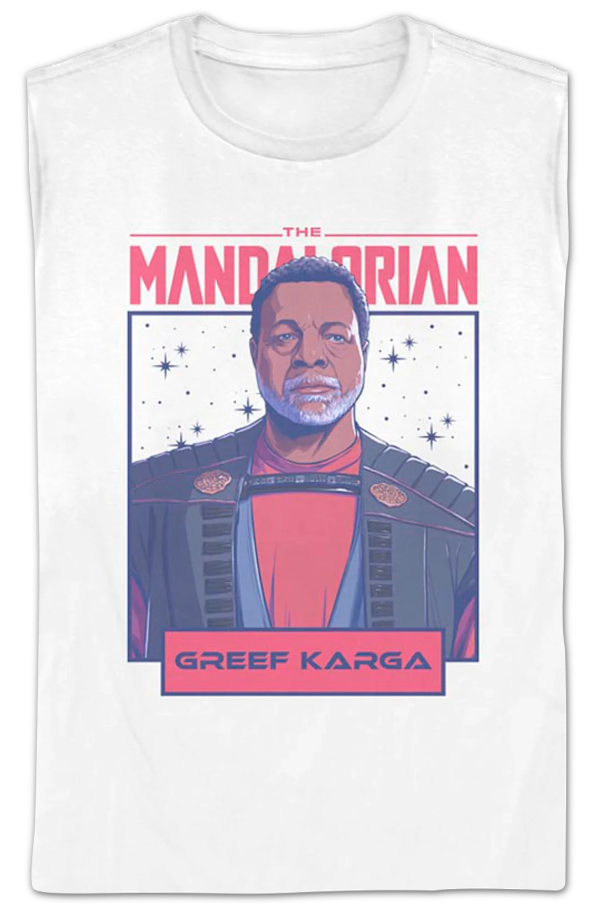 Womens The Mandalorian Galaxy Greef Karga Star Wars Shirt - Image 2