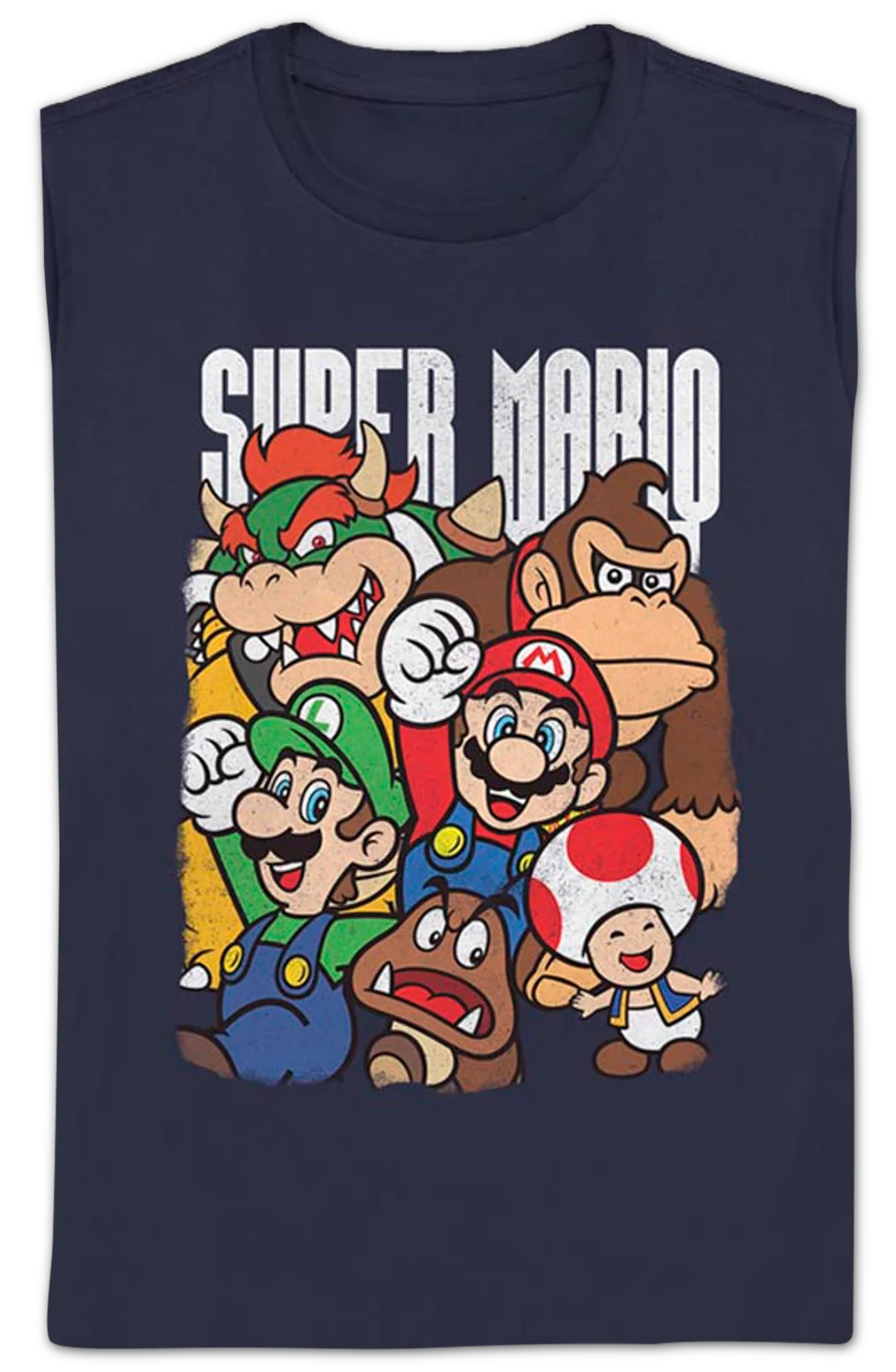Womens The Stars of Super Mario Bros. Nintendo Shirt - Image 2