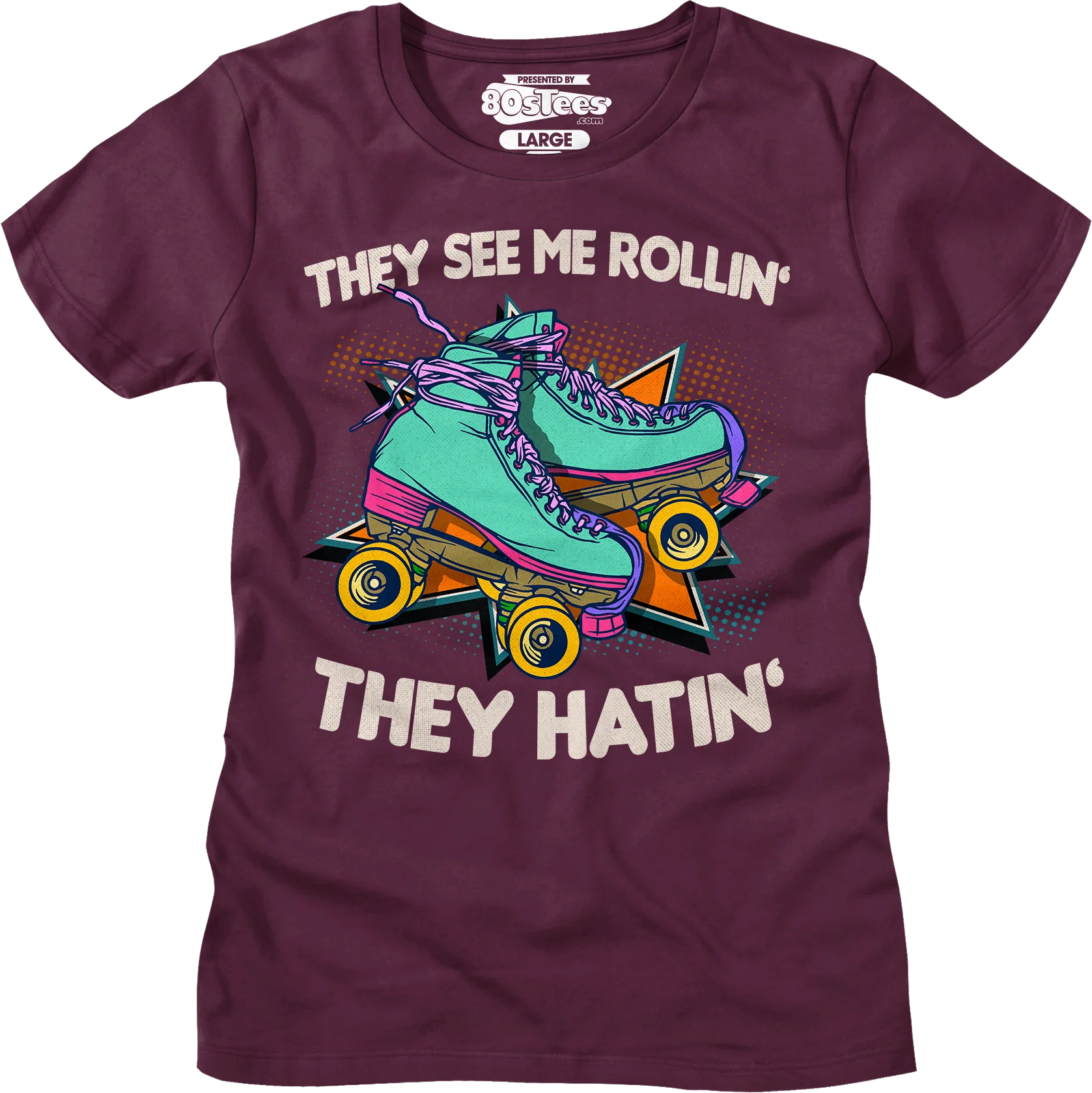 Womens They See Me Rollin' Shirt - Image 4