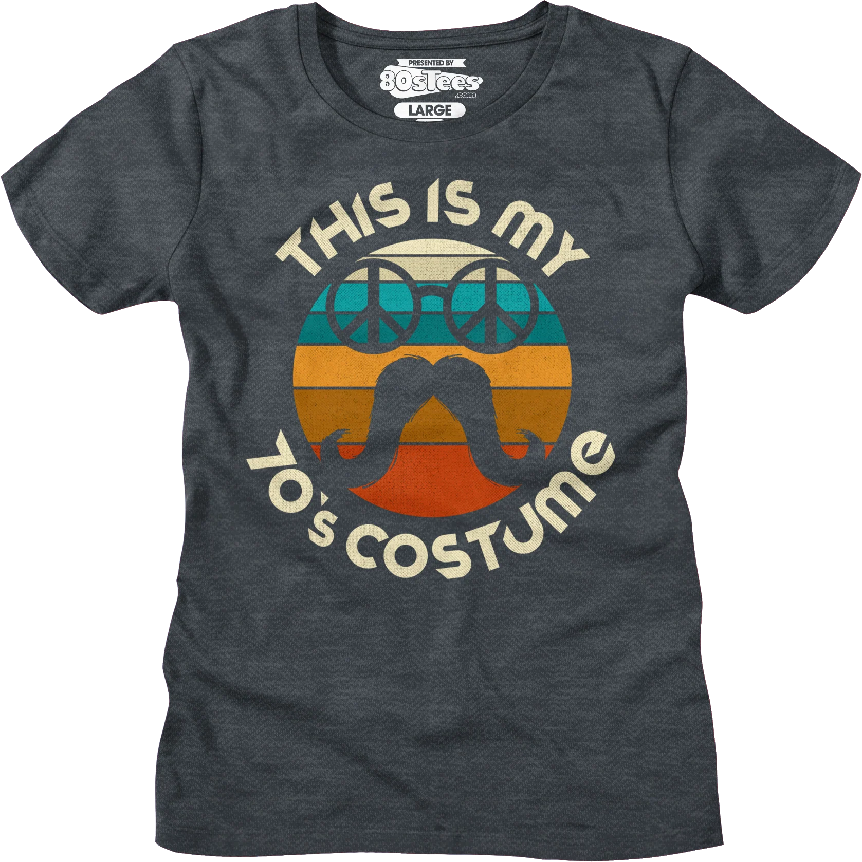 Womens This Is My 70's Costume Shirt - Image 7