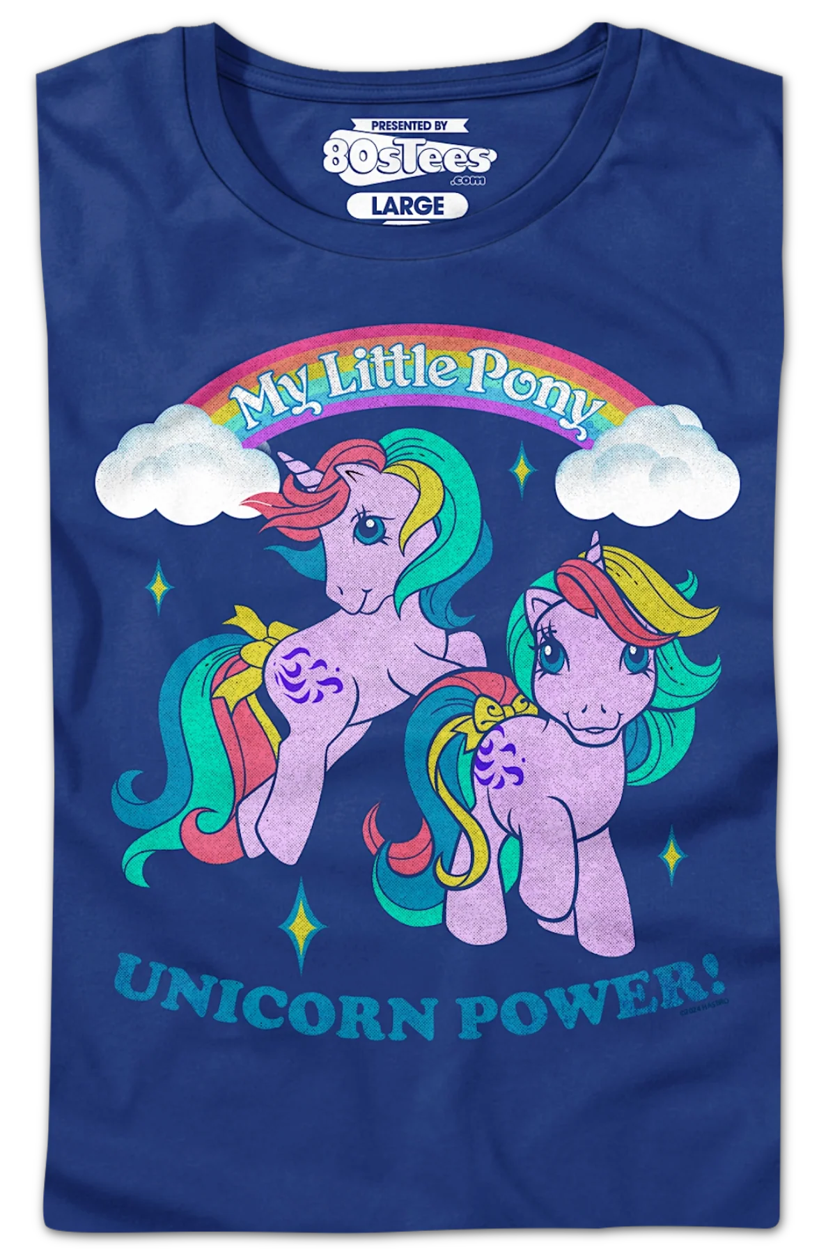 Womens Unicorn Power My Little Pony Shirt - Image 2