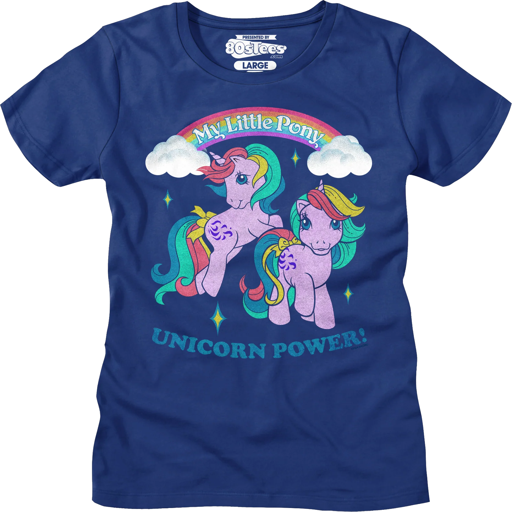 Womens Unicorn Power My Little Pony Shirt - Image 4