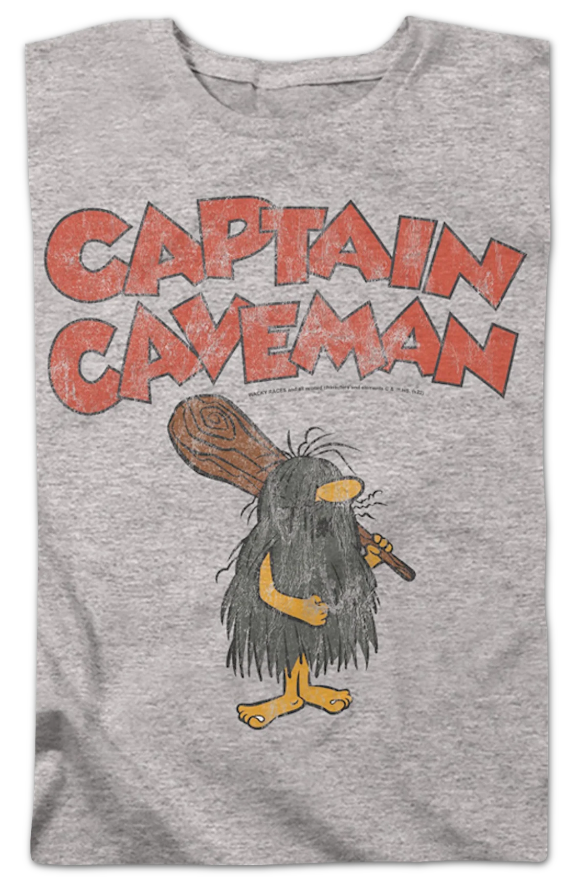 Womens Vintage Captain Caveman Shirt - Image 2