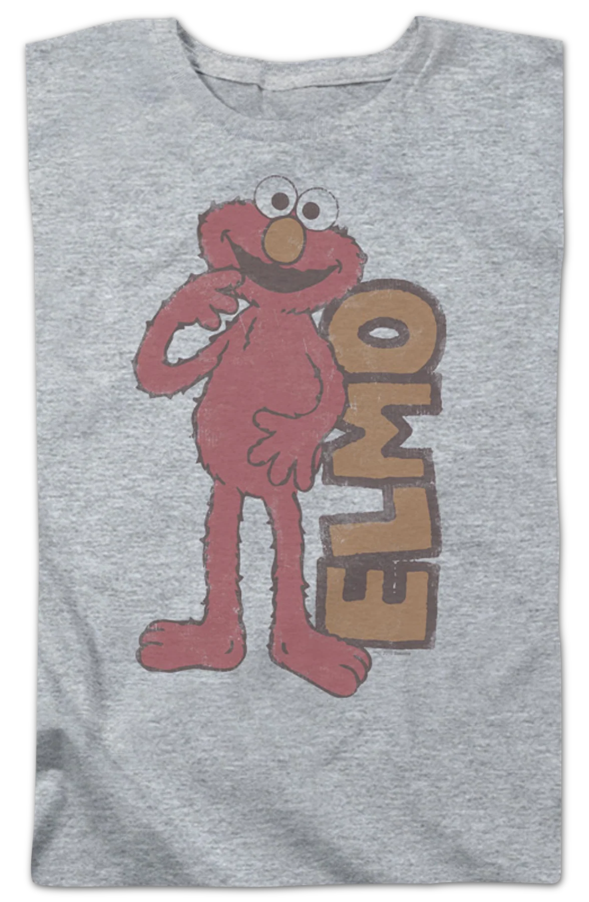 Womens Vintage Elmo Sesame Street Shirt - Image 2