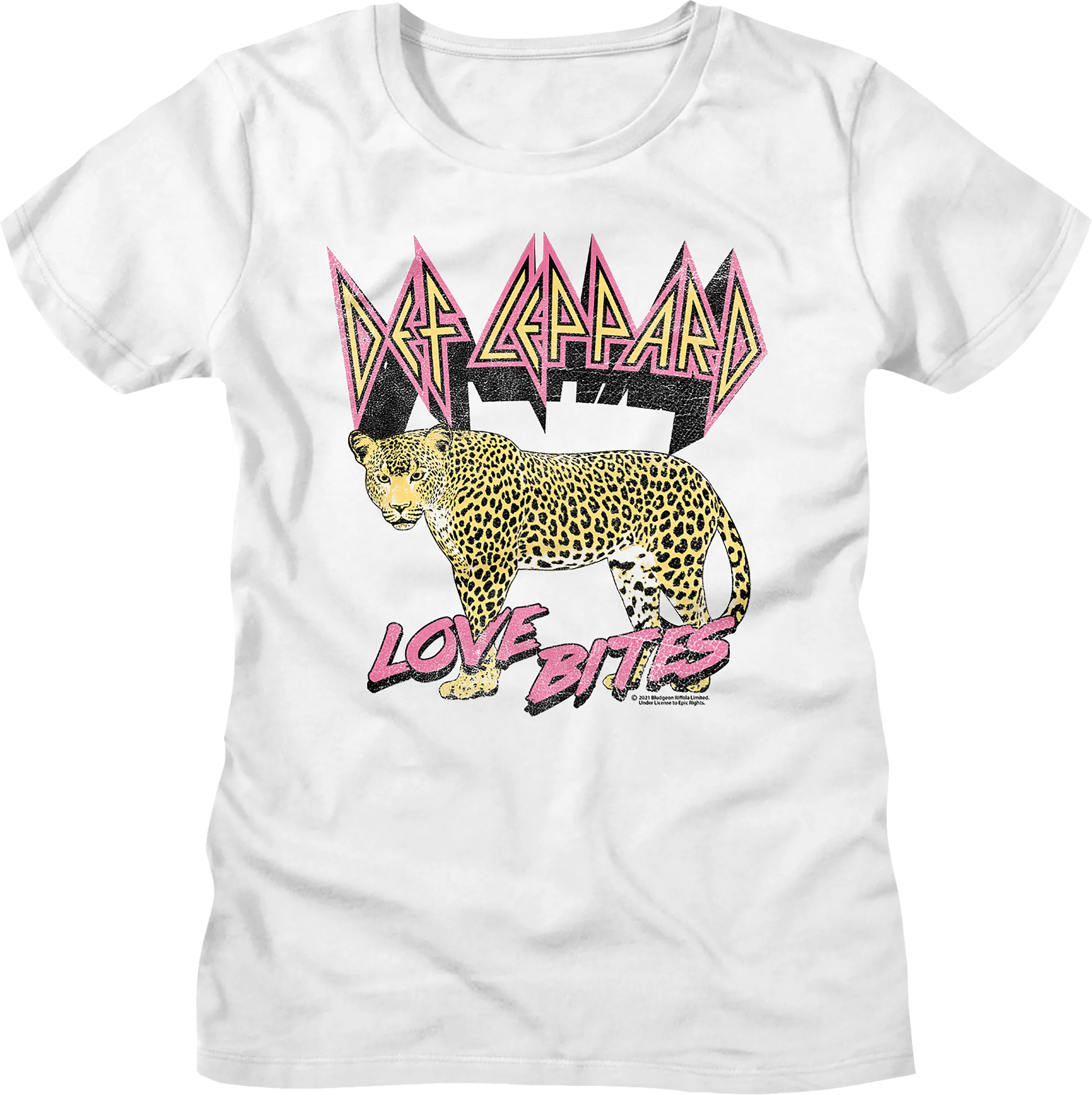 Womens Vintage Love Bites Def Leppard Shirt