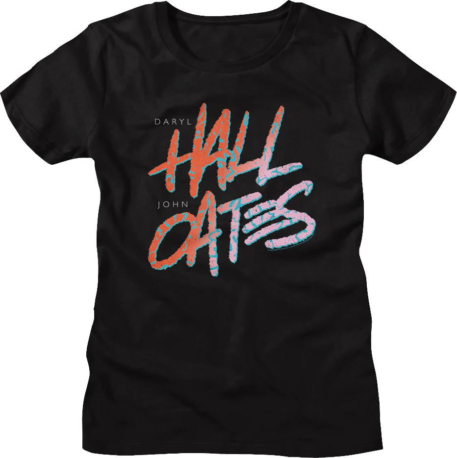 Womens Vintage Names Hall & Oates Shirt