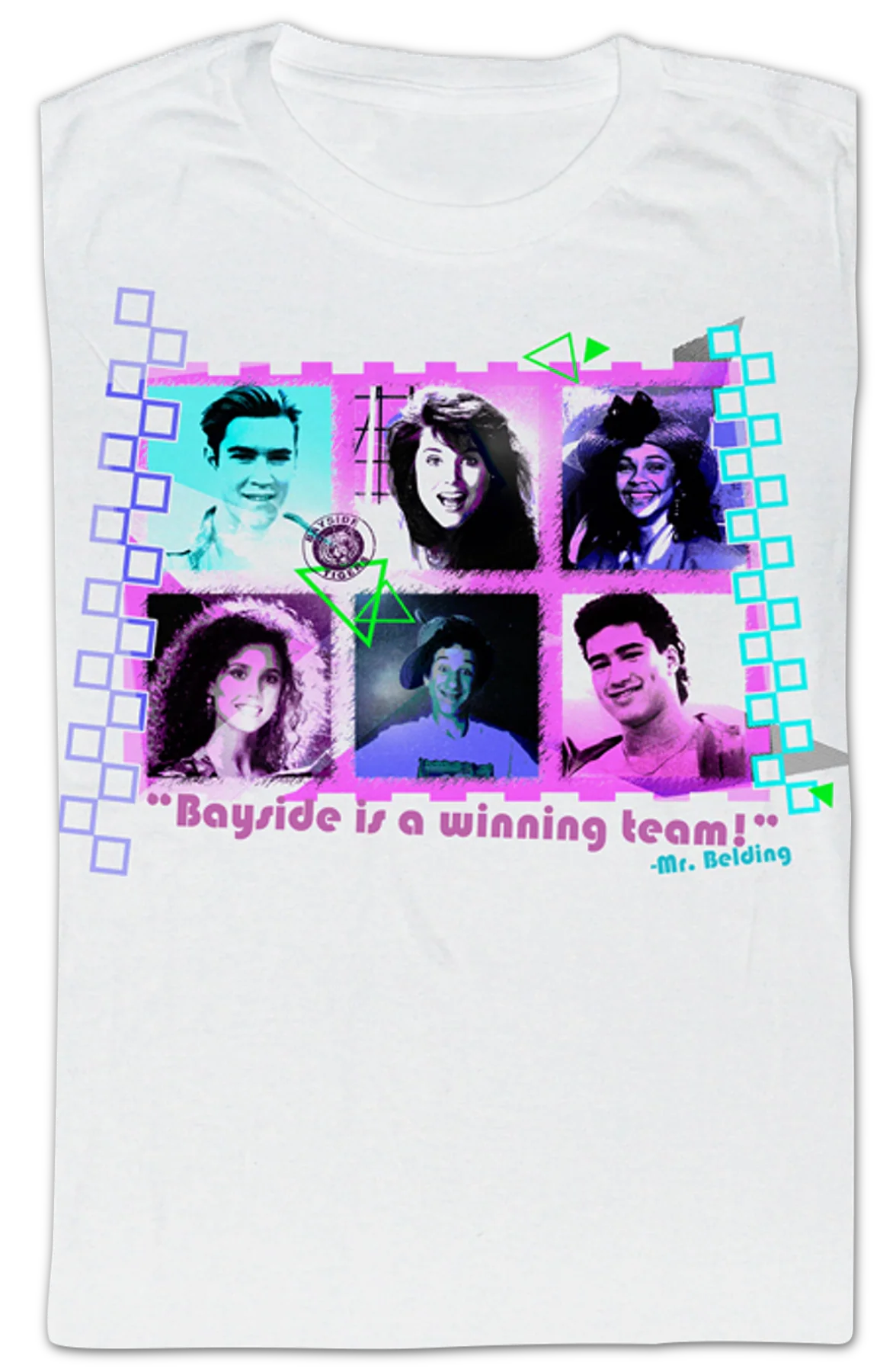 Womens Winning Team Saved By The Bell Shirt - Image 2