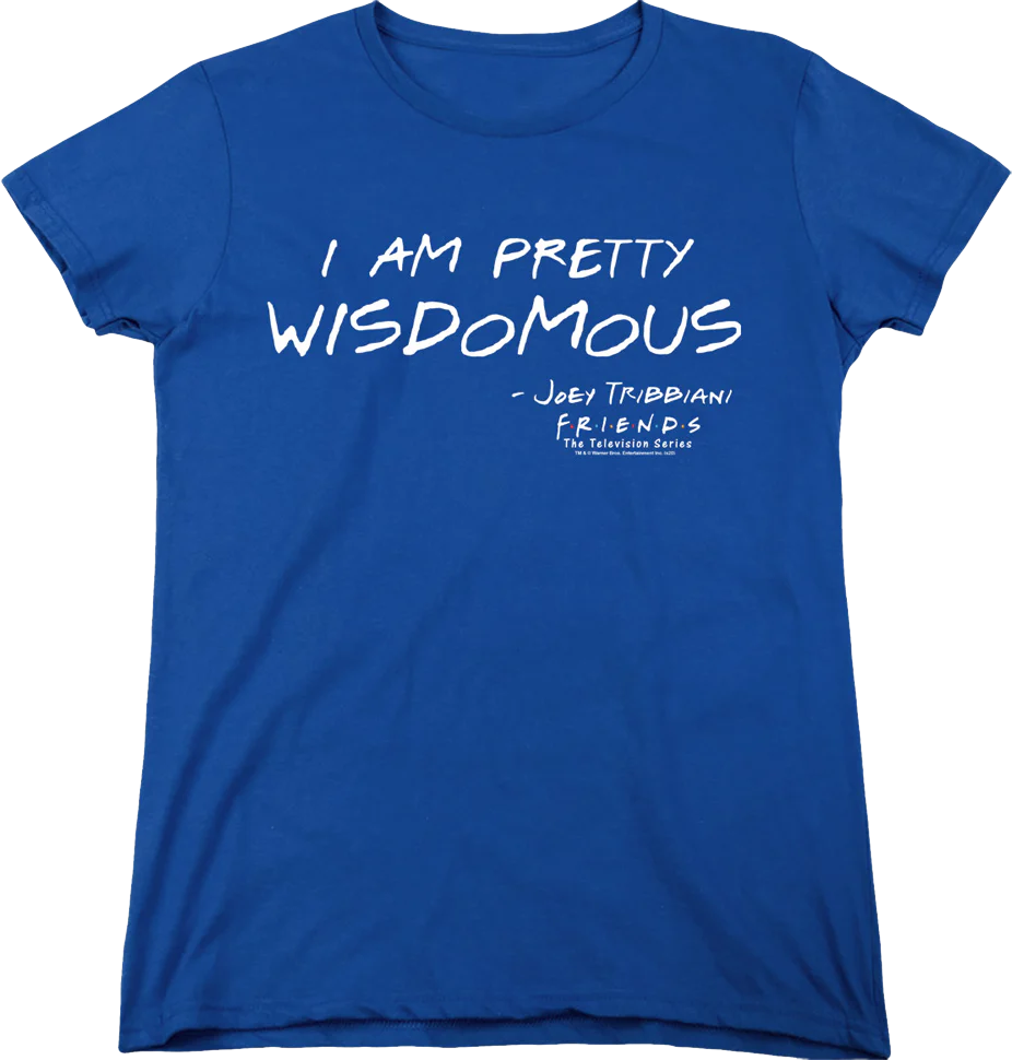 Womens Wisdomous Friends Shirt