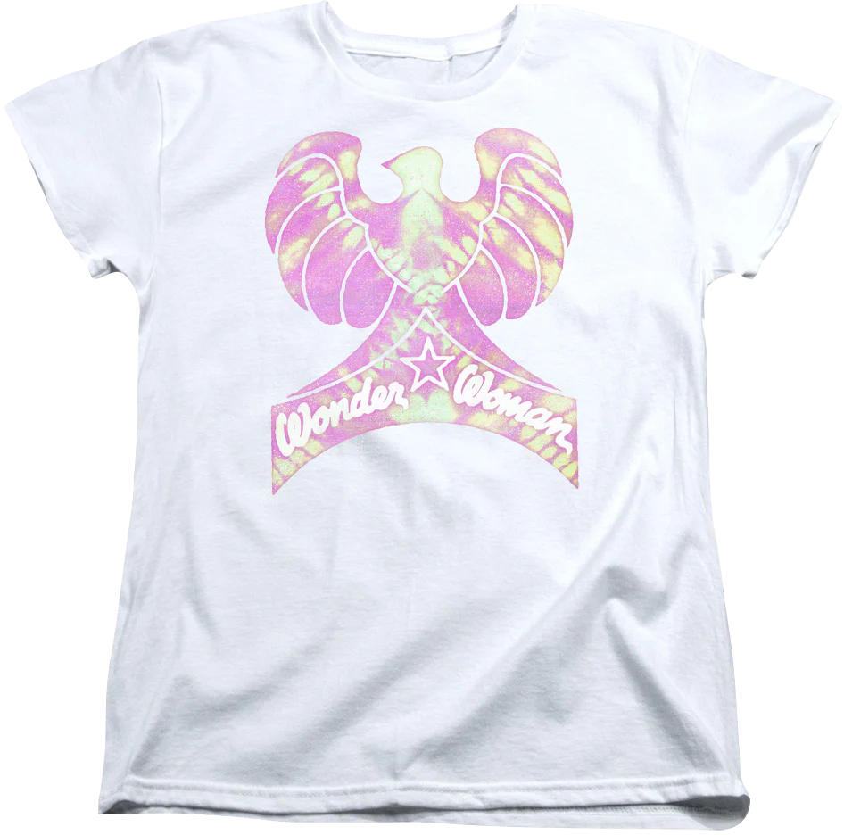 Womens Wonder Woman Bird Logo DC Comics Shirt