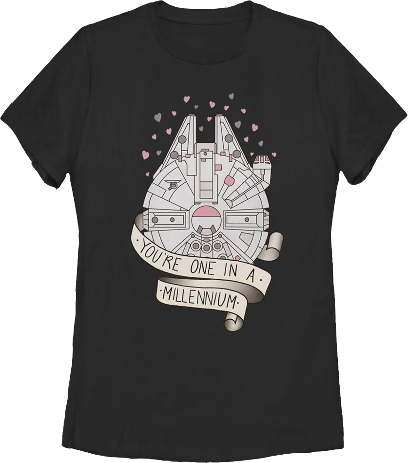 Womens You're One In A Millennium Star Wars Shirt